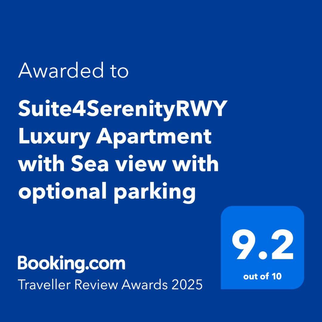 Suite4Serenityrwy Luxury Apartment With Sea View With Optional Parking Плаймаут Номер фото